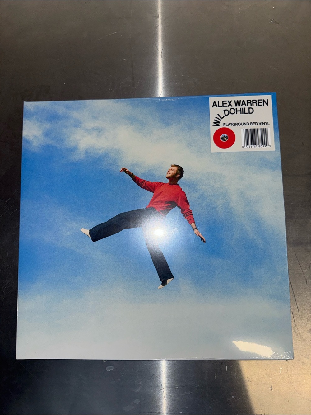 Alex Warren Playground Child Red Vinyl Record
